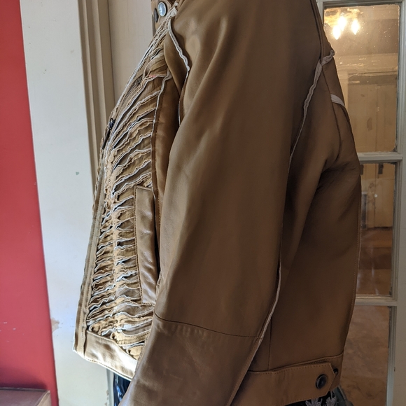 Pelle Pelle Princess Cut volup slashed leather jacket - Picture 3 of 14